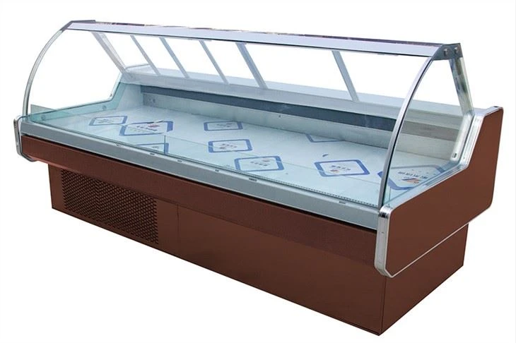 Glass Air Cooling Meat Display Cooler