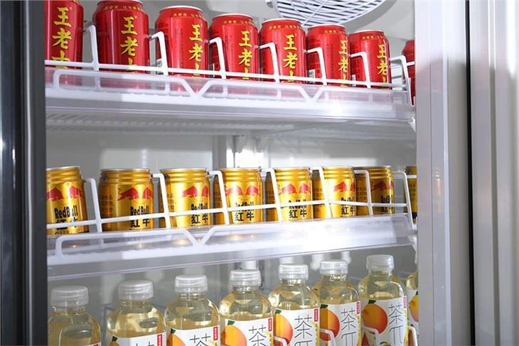 Drink Freezer Glass Door